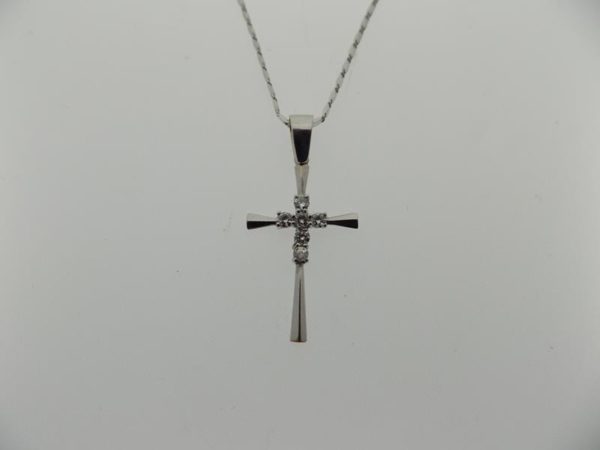 Cadena con colgante cruz - Imagen 2