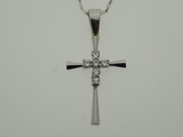 Cadena con colgante cruz - Imagen 3