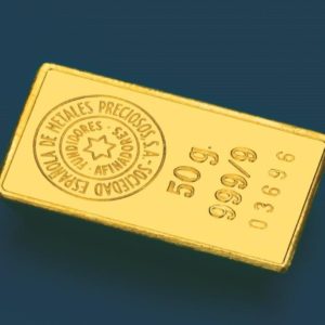 Lingotes de oro 50 gramos OroCredit
