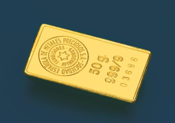 Lingotes de oro 50 gramos OroCredit
