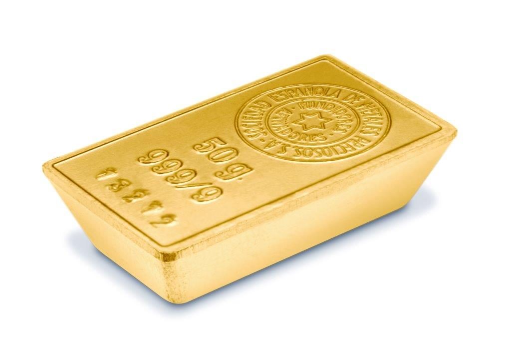 lingotes de oro 50 gramos OroCredit