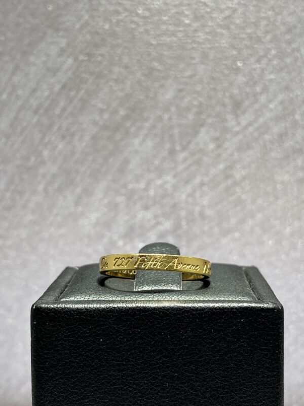 TIFFANY & CO Tiffany Notes Narrows Anillo de Nueva York - Imagen 5
