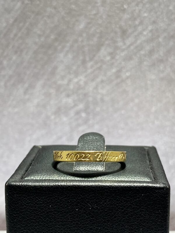 TIFFANY & CO Tiffany Notes Narrows Anillo de Nueva York - Imagen 3