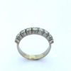 Anillo oro blanco con brillantes