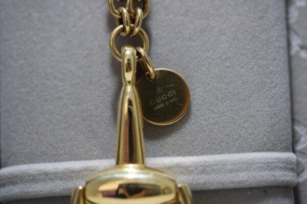 Collar Gucci Horsebit 18K - Imagen 5