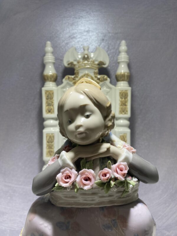 Figura Lladró 1398 - Amparito Con Cesta - Valenciana Con Cesta - Imagen 4