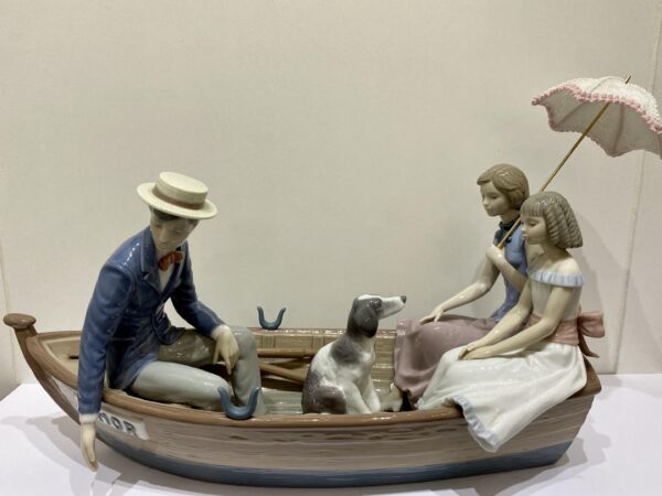 Figura Lladró 5343 - Paseo En Barca - Edición Limitada