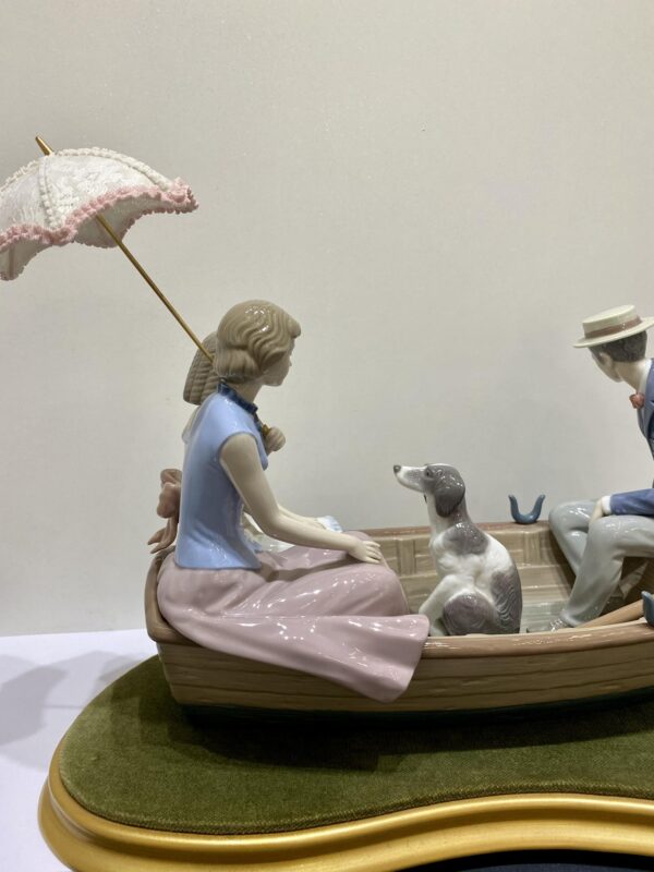Figura Lladró 5343 - Paseo En Barca - Edición Limitada - Imagen 6