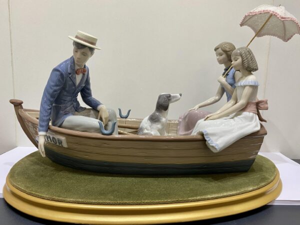 Figura Lladró 5343 - Paseo En Barca - Edición Limitada - Imagen 5