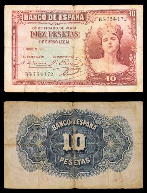 billete antiguo